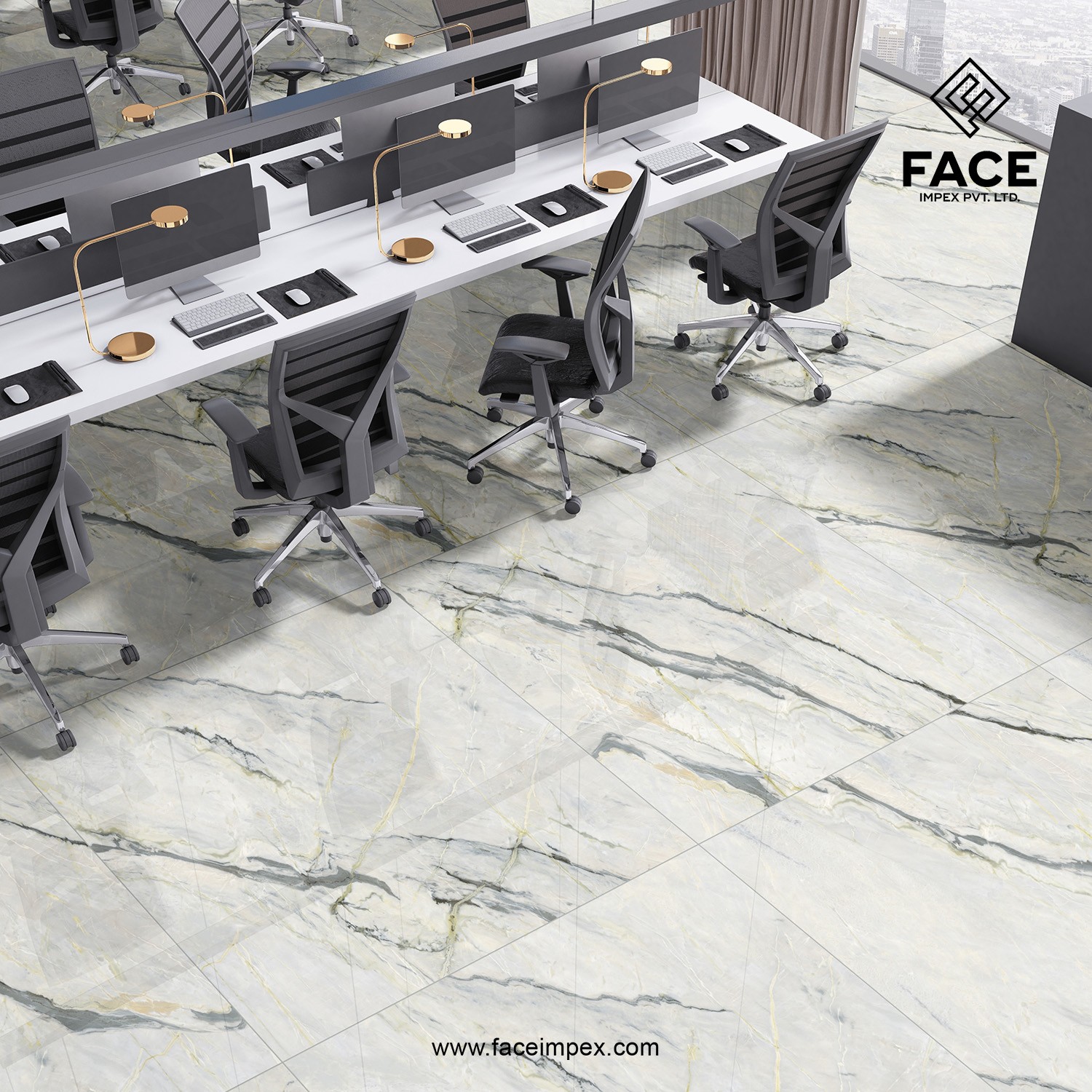 slab porcelain tile