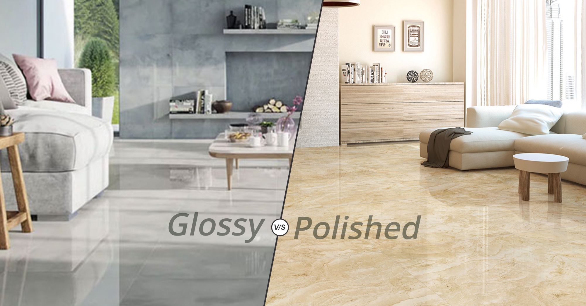 Glossy vs Polished Tiles: A Quick Comparison