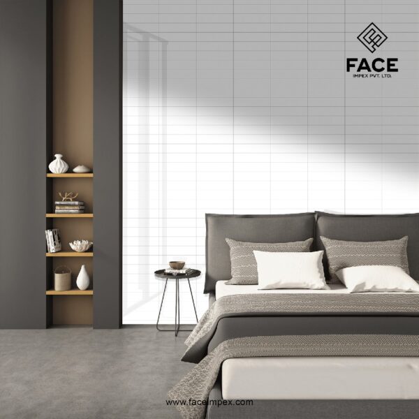 75x150mm Snow White Color Subway Tile