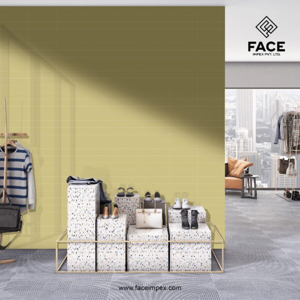 Tea green subway tile