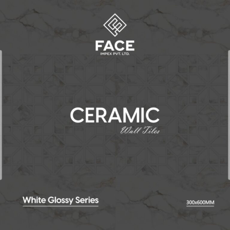 300x600mm White Glossy