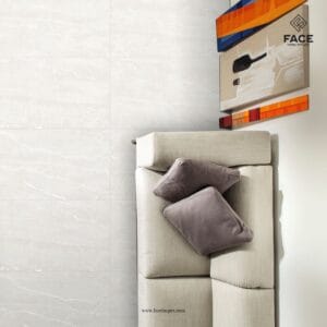 600x1200mm carving porcelain tiles with 3D textured finish by Face Impex for luxury interiors
