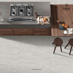 Decorative 600x1200mm carving porcelain tiles with luxury textured design by Face Impex