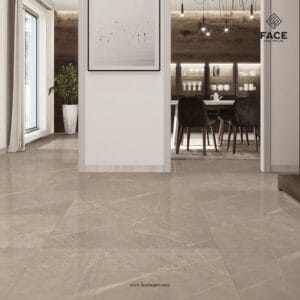 600x1200mm polished porcelain tiles with luxurious glossy finish by Face Impex for modern flooring solutions