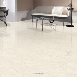 Modern polished porcelain tiles 600x1200mm with seamless finish for contemporary flooring