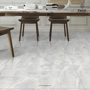 600x1200mm luxury porcelain tiles with polished glossy finish from Face Impex