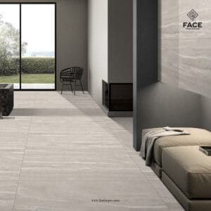 Large format 600x1200mm matt porcelain tiles for luxury flooring and wall applications