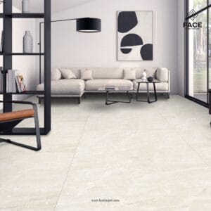 Decorative 600x1200mm carving porcelain tiles with luxury textured design by Face Impex