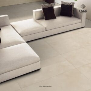 Elegant 600x1200mm matt porcelain tiles in neutral tones for contemporary flooring