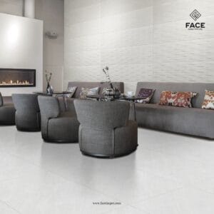 Elegant 600x1200mm matt porcelain tiles in neutral tones for contemporary flooring