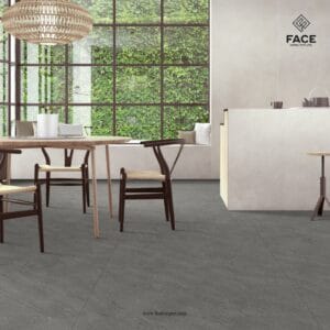 Neutral matt porcelain tiles 600x1200mm for minimalistic and elegant flooring