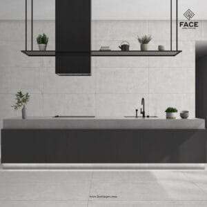 Premium matt porcelain tiles 600x1200mm with smooth non-reflective surface for luxury spaces