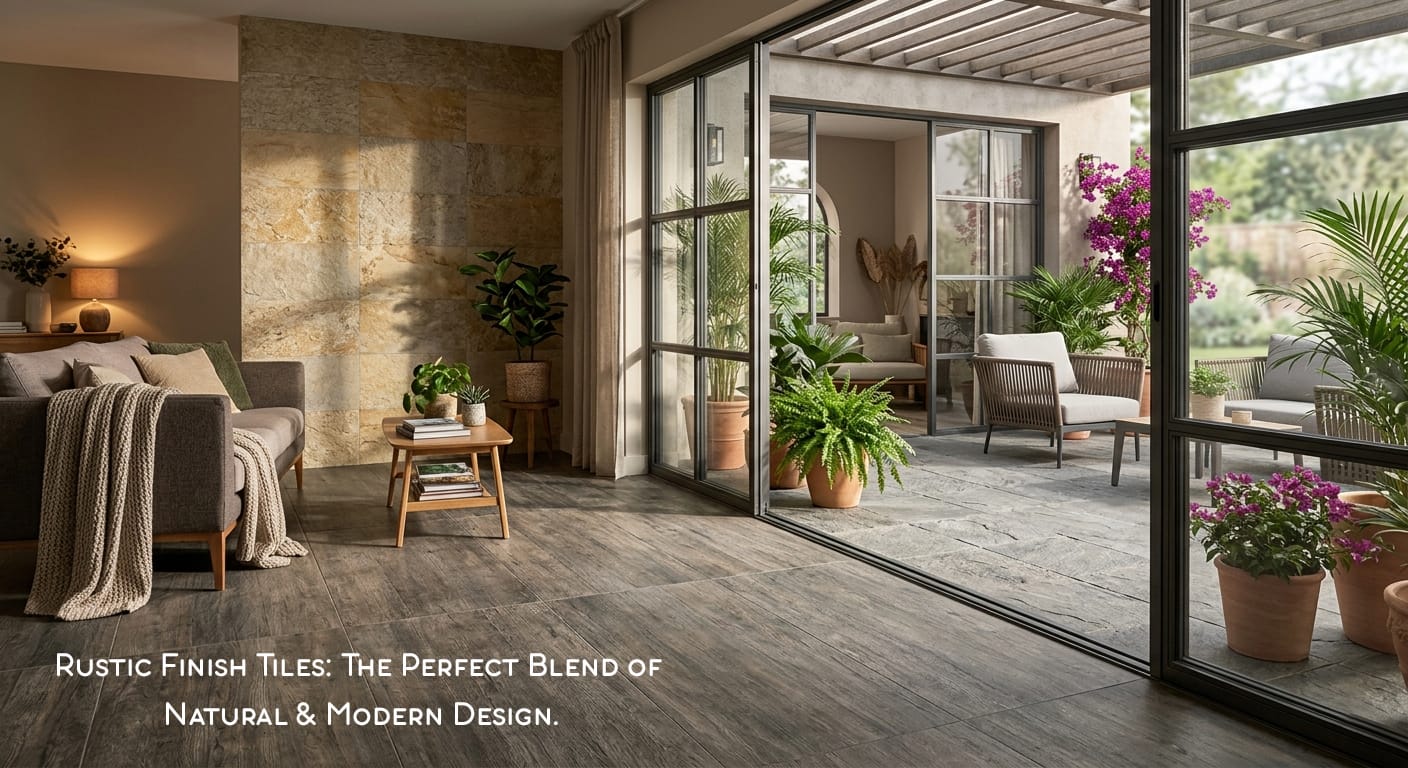 Rustic Finish Tiles: The Perfect Blend of Natural & Modern Design