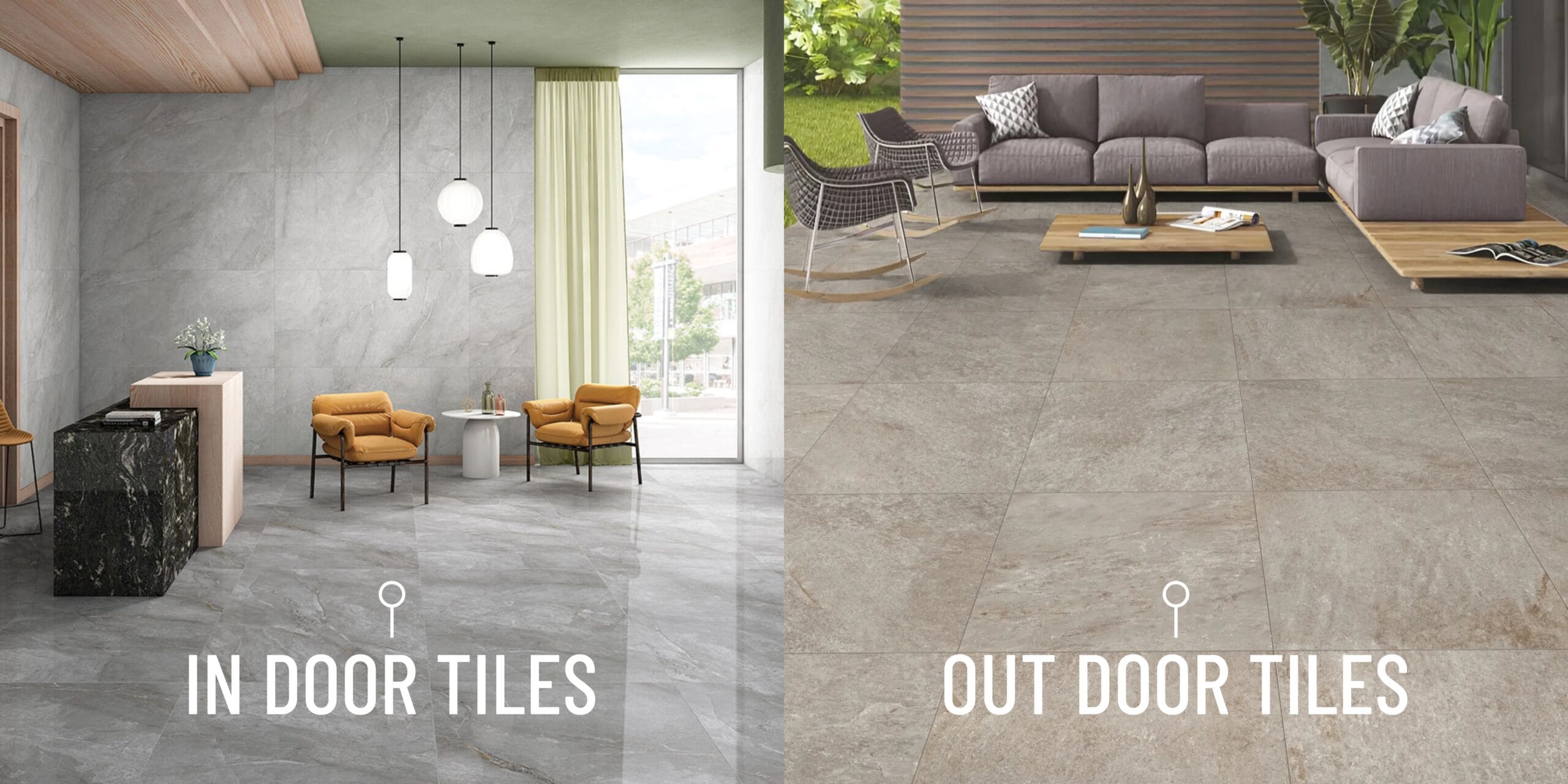 Indoor Tiles vs Outdoor Tiles Complete Guide to Choosing the Right Tiles for Every Space